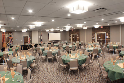 Event space at Buffalo Bill Village