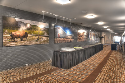 Event space at Buffalo Bill Village